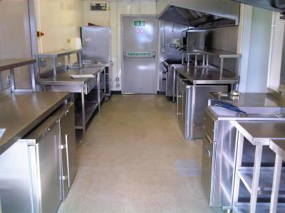 Temporary refurbishment kitchens